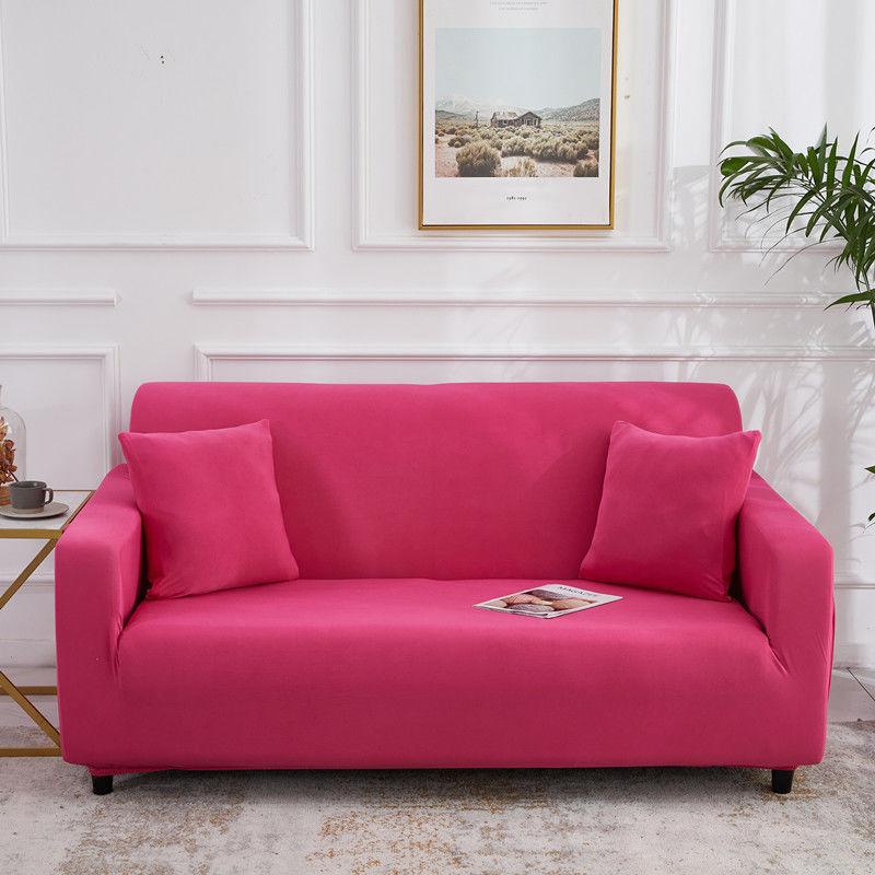 Pure Color Stretch Sofa
