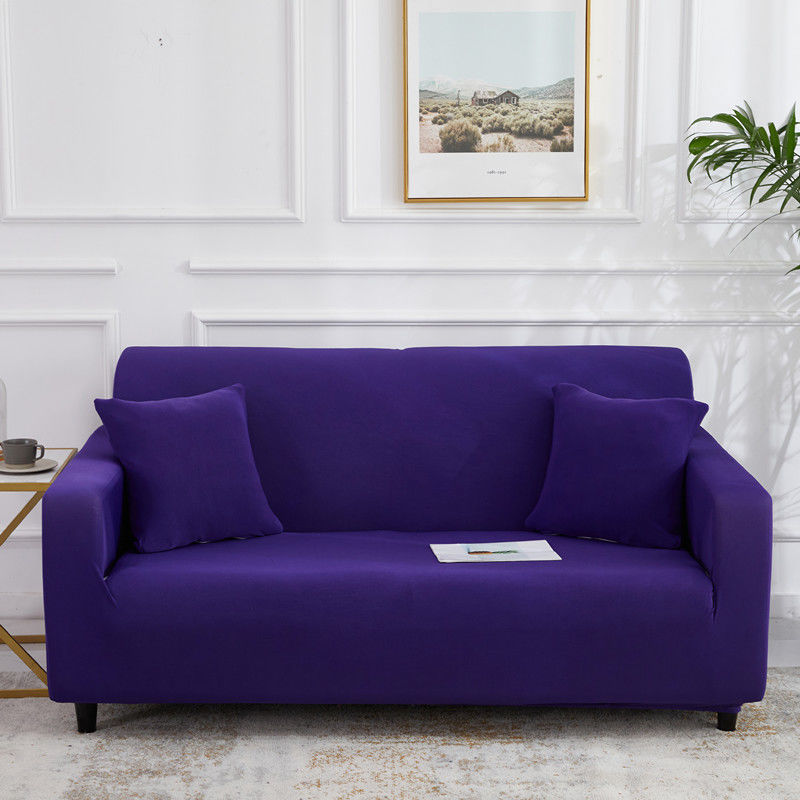 Pure Color Stretch Sofa