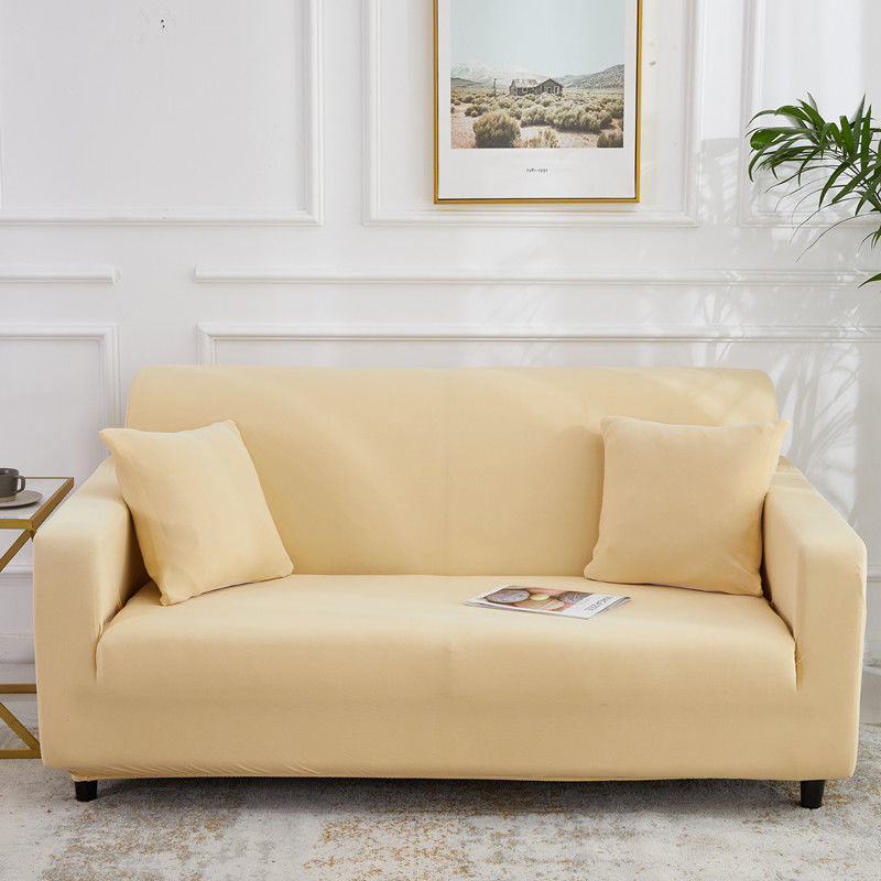 Pure Color Stretch Sofa