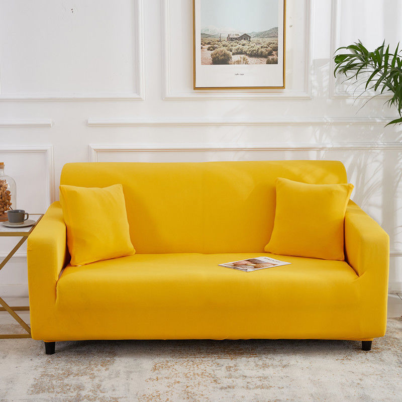 Pure Color Stretch Sofa
