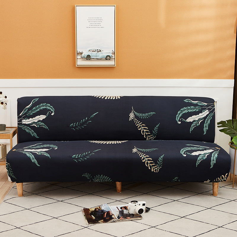 Fabric Armless Sofa Towel Sofa