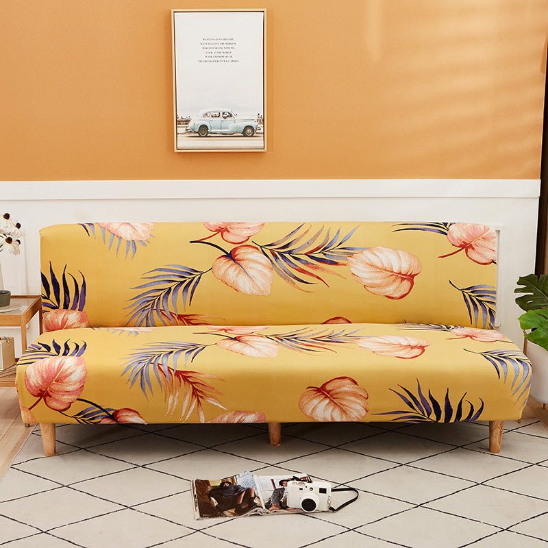 Fabric Armless Sofa Towel Sofa