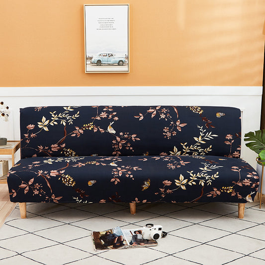 Fabric Armless Sofa Towel Sofa