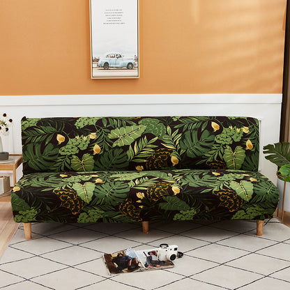 Fabric Armless Sofa Towel Sofa