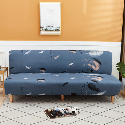Fabric Armless Sofa Towel Sofa