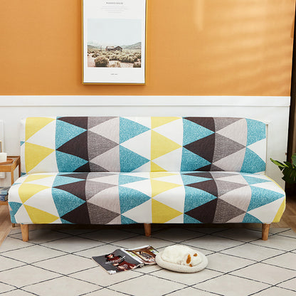 Fabric Armless Sofa Towel Sofa