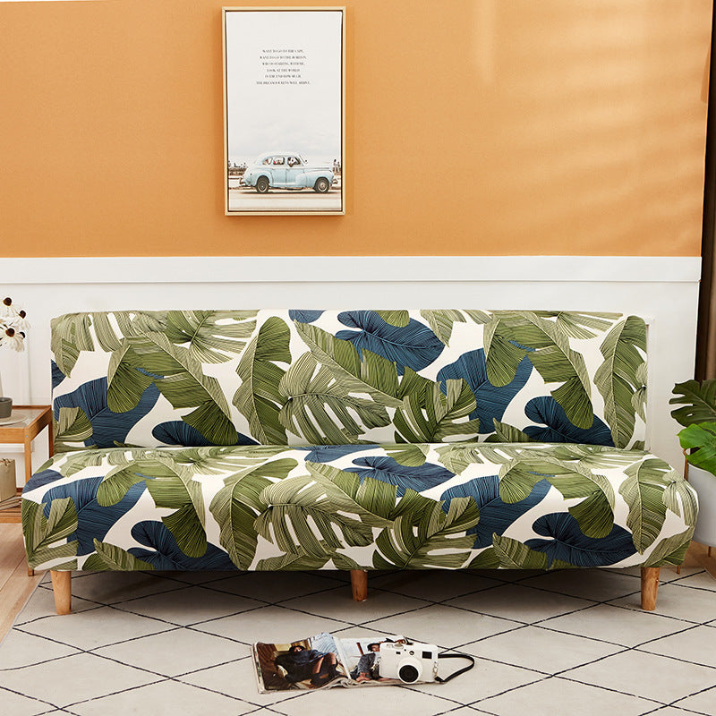 Fabric Armless Sofa Towel Sofa