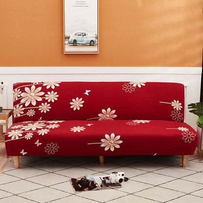 Fabric Armless Sofa Towel Sofa