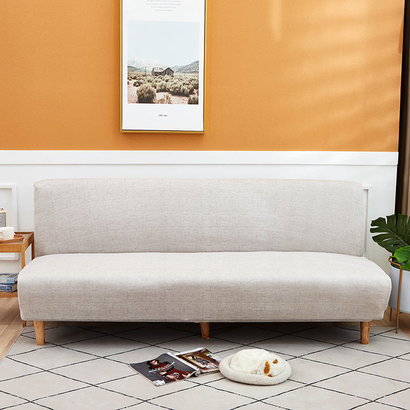 Fabric Armless Sofa Towel Sofa
