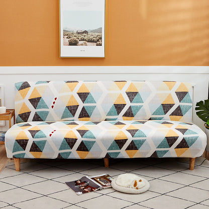 Fabric Armless Sofa Towel Sofa
