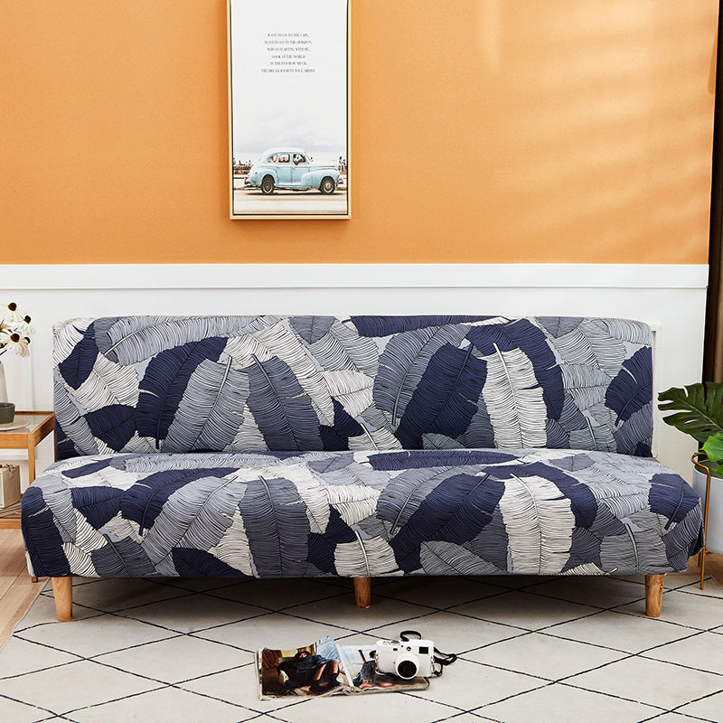 Fabric Armless Sofa Towel Sofa