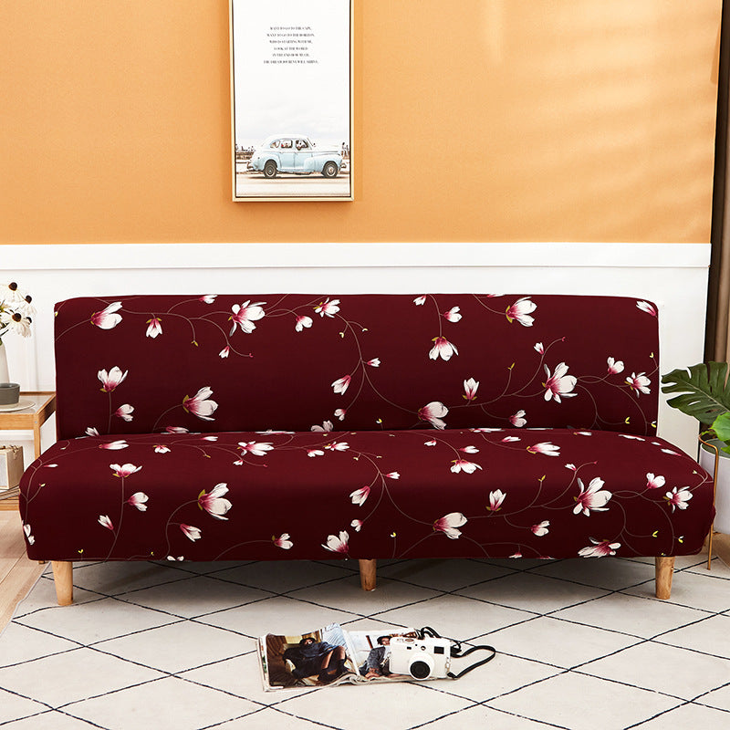 Fabric Armless Sofa Towel Sofa