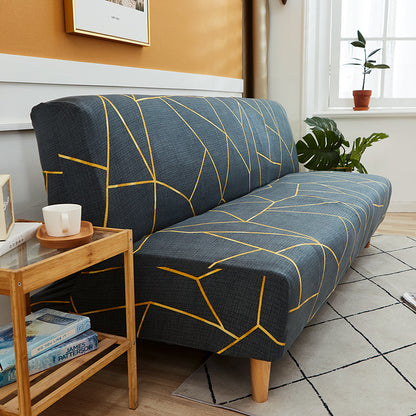 Fabric Armless Sofa Towel Sofa