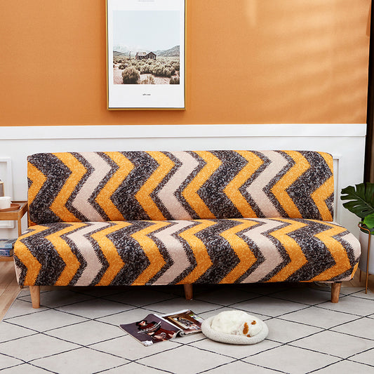 Fabric Armless Sofa Towel Sofa